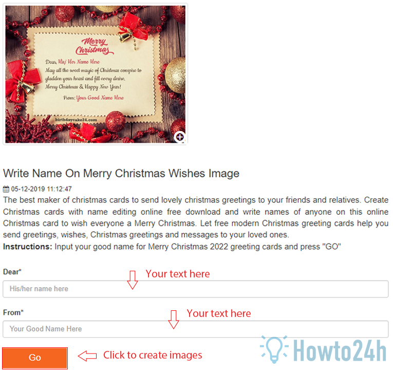 How to Create Merry Christmas Greeting Cards Online