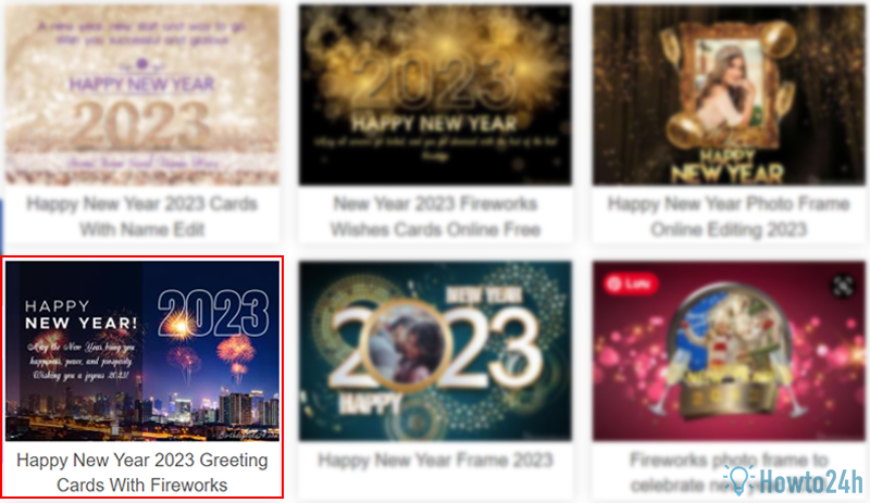 How to Create Happy New Year 2023 Greeting Card